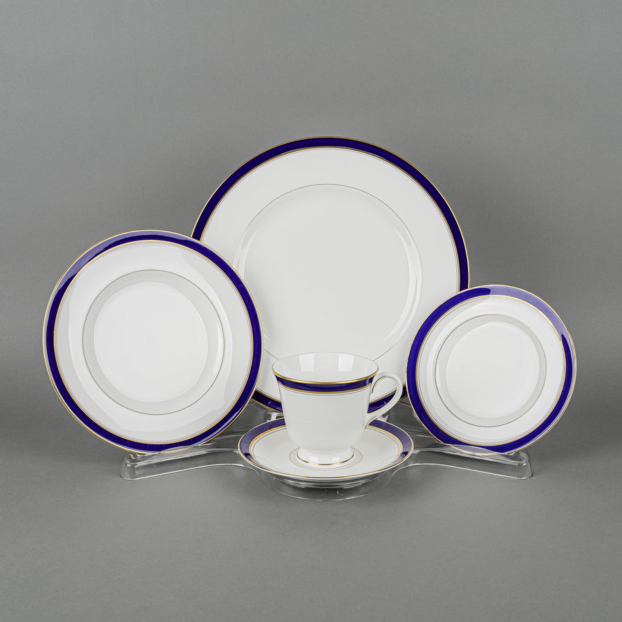 ROYAL WORCESTER Howard Blue 8 Place Settings Plus Extras