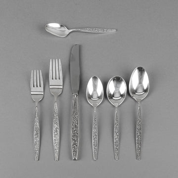 COMMUNITY PLATE Tangier Silver Plate Flatware 16 Place Setting Plus Extras