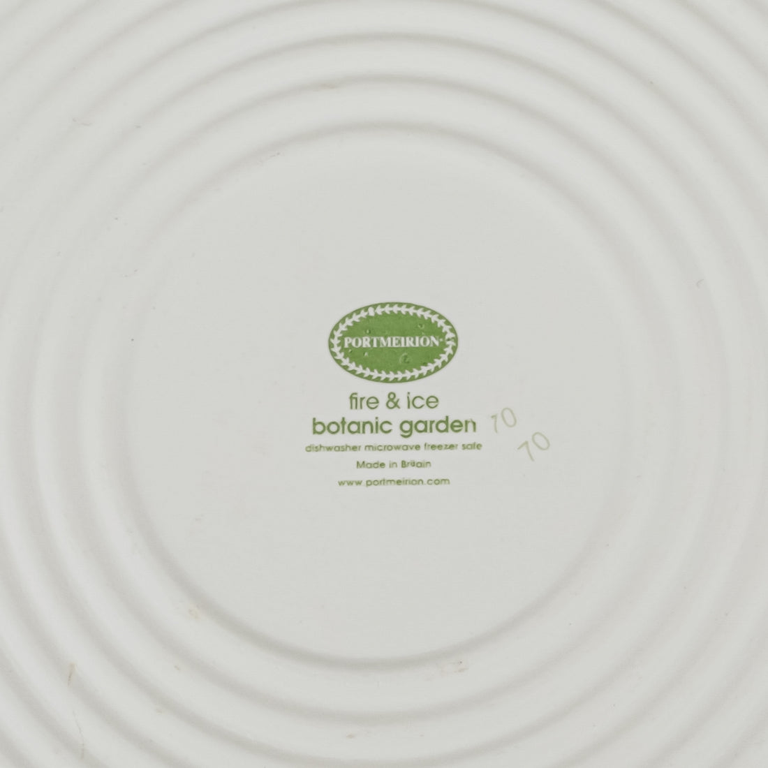 PORTMEIRION Botanic Garden Fire & Ice Platter/Cake Plate