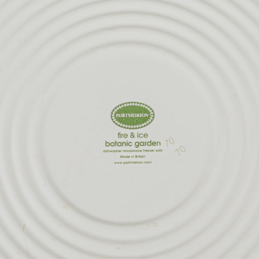 PORTMEIRION Botanic Garden Fire & Ice Platter/Cake Plate