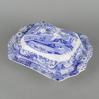 SPODE Blue Italian Covered Serving Dish