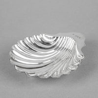 SIBRAY HALL & CO Sterling Footed Shell Dish - London 1892