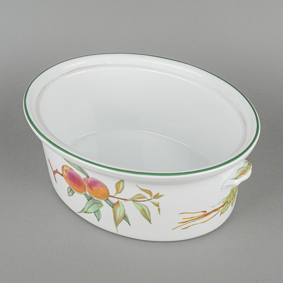 ROYAL WORCESTER Evesham Vale Oval Covered Casserole/Dutch Oven