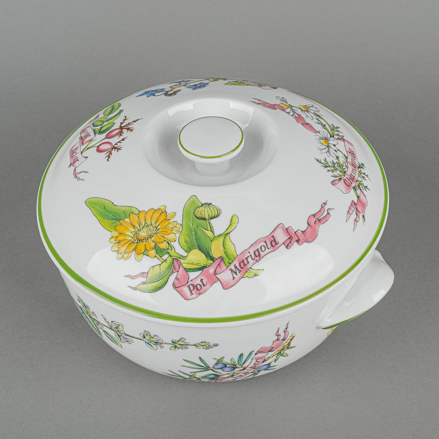 ROYAL WORCESTER Country Kitchen Round Covered Casserole