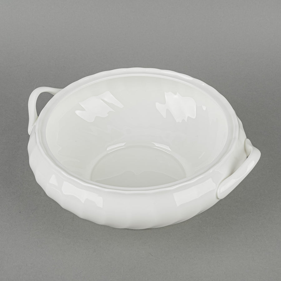WEDGWOOD Candlelight White Round Covered Serving Dish
