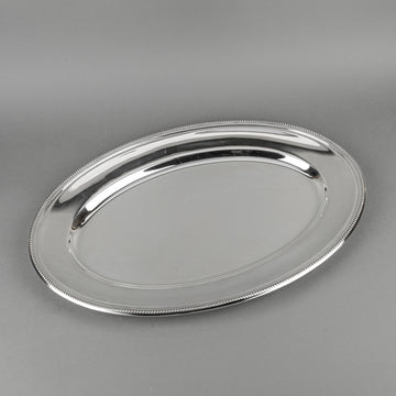 CHRISTOFLE Malmaison Silverplate Oval Platter