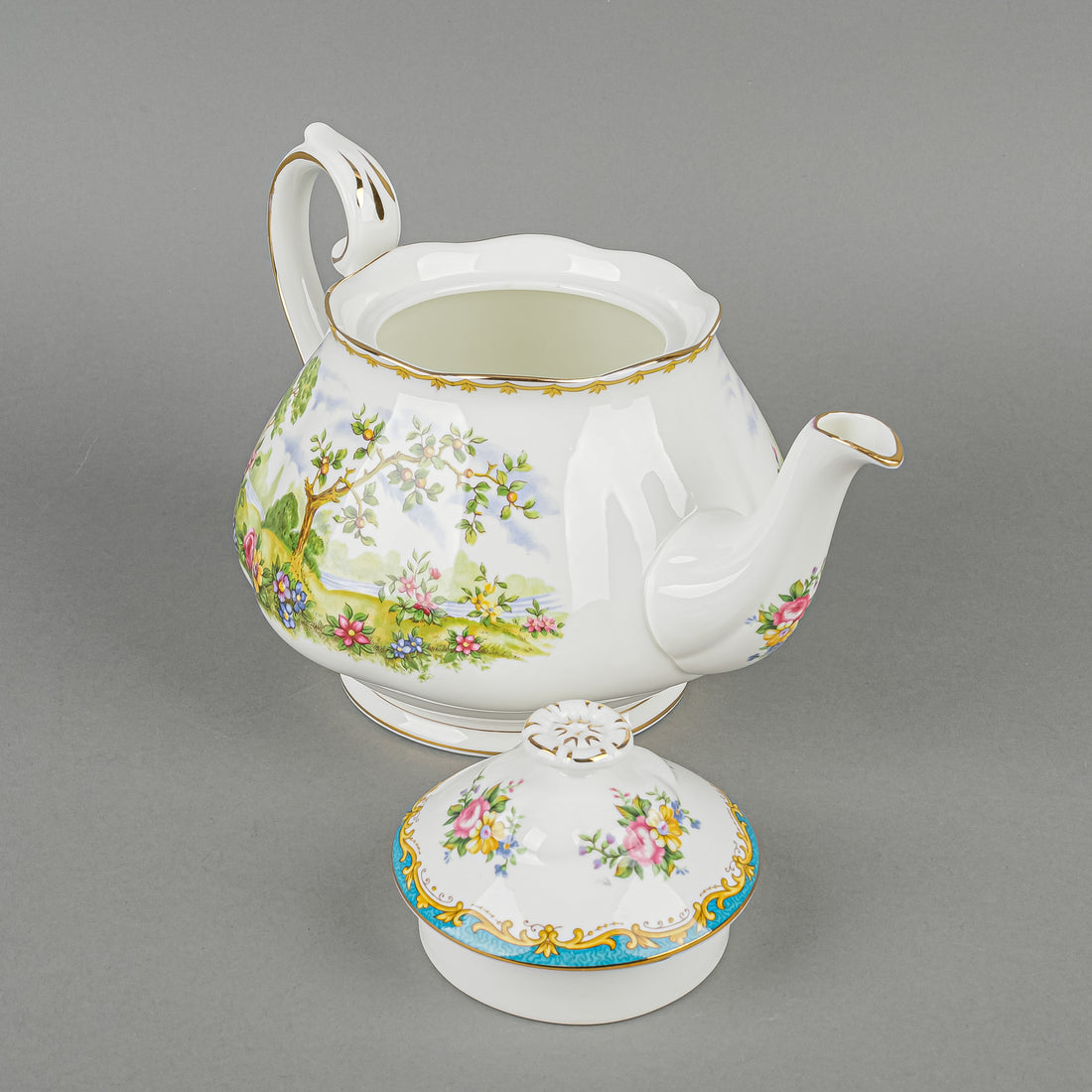 ROYAL ALBERT Chelsea Bird Tea Service 4pcs