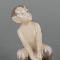 ROYAL COPENHAGEN Figurine Faun Or Pan 1738
