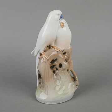 ROYAL COPENHAGEN Figurine Parrots On Branches 649