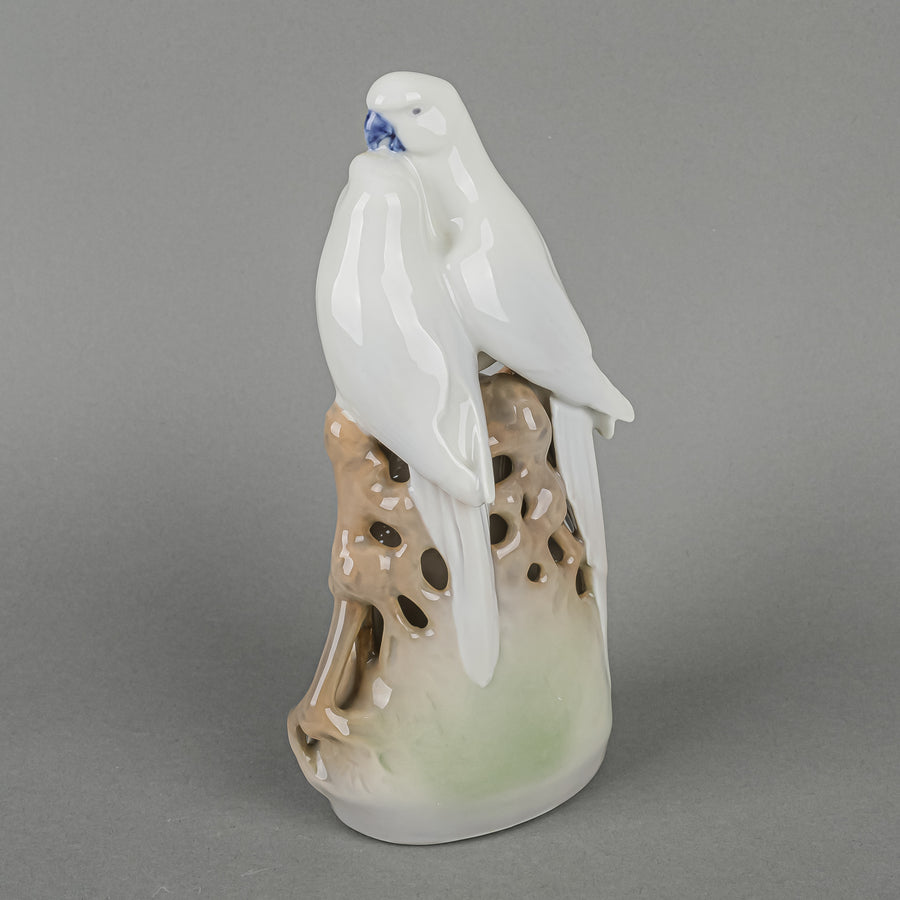 ROYAL COPENHAGEN Figurine Parrots On Branches 649
