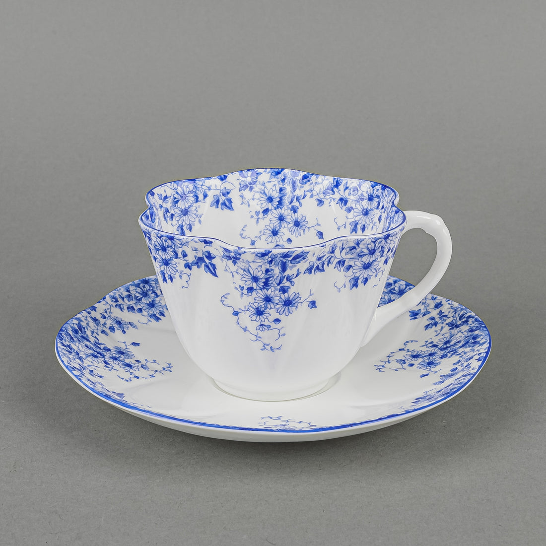 SHELLEY Dainty Blue 51 Pieces