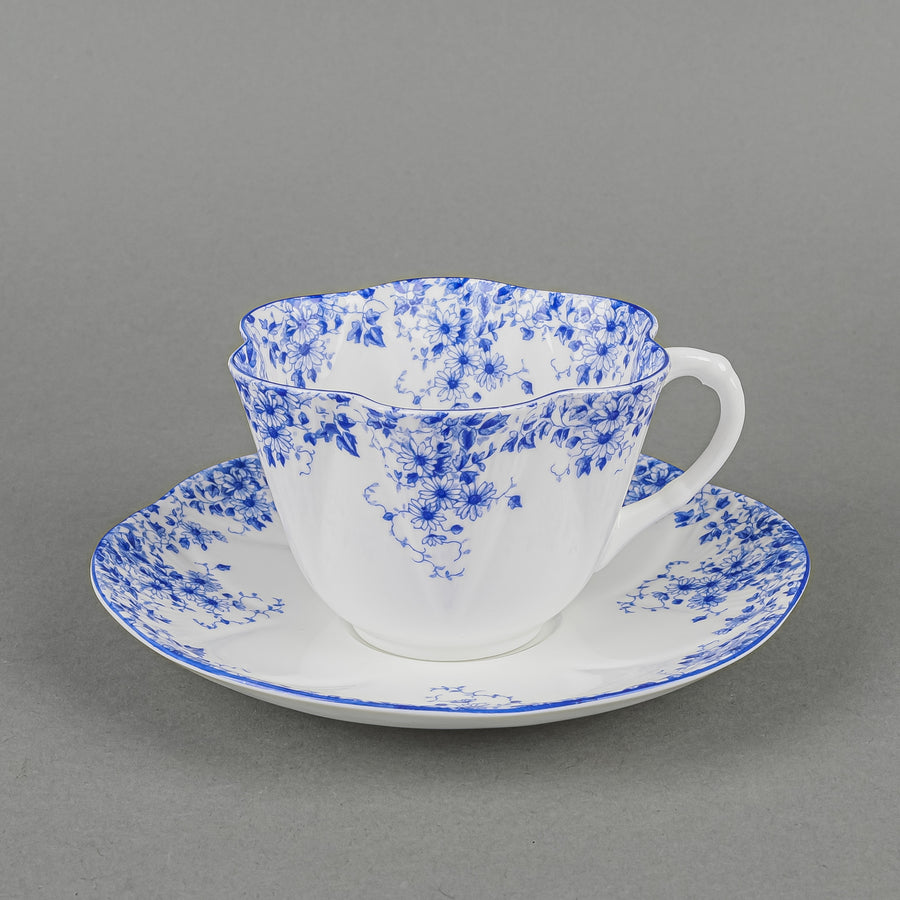 SHELLEY Dainty Blue 51 Pieces
