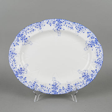 SHELLEY Dainty Blue Platter