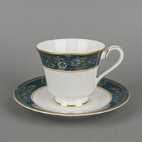 ROYAL DOULTON Carlyle Cup & Saucer Set of 5