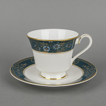ROYAL DOULTON Carlyle Cup & Saucer Set of 5