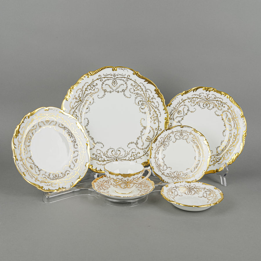 COALPORT Anniversary 10 Place Settings Plus Extras