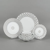 HERMES Fil d'Argent 4 Place Settings Plus Extras