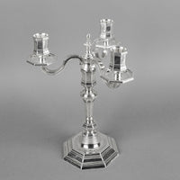 CHRISTOFLE Cluny 3 Light Convertible Candelabrum