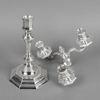 CHRISTOFLE Cluny 3 Light Convertible Candelabrum