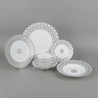 HERMES Fil d'Argent 4 Place Settings Plus Extras
