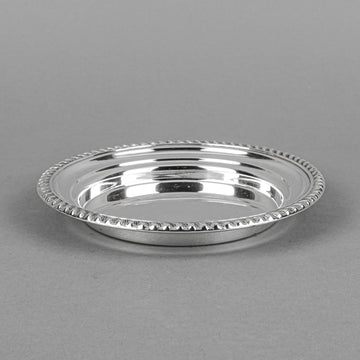 BIRKS STERLING Gadroon Sterling Butter Dish/Coaster