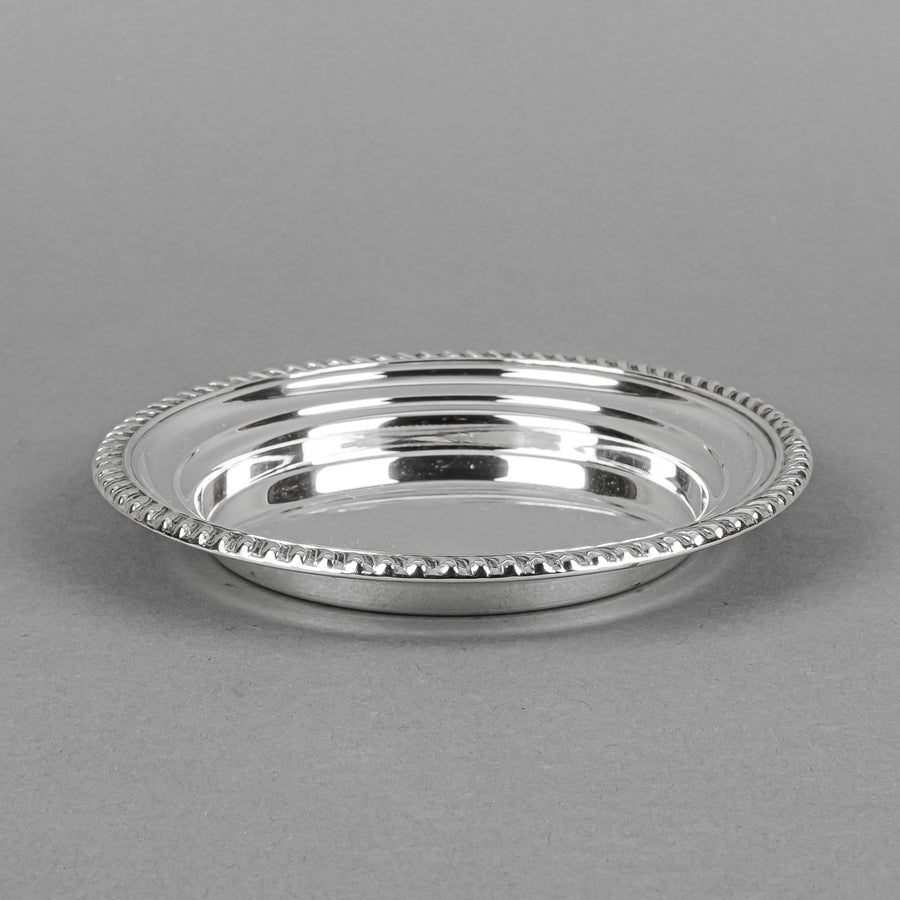 BIRKS STERLING Gadroon Sterling Butter Dish/Coaster