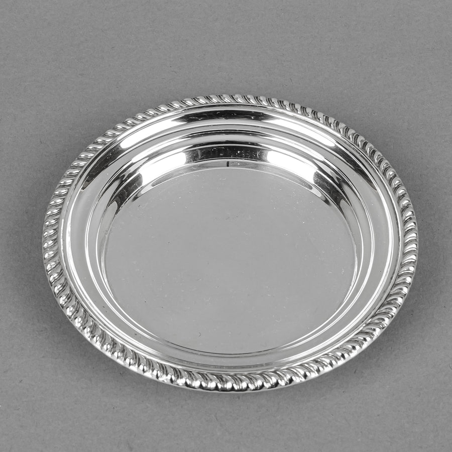 BIRKS STERLING Gadroon Sterling Butter Dish/Coaster