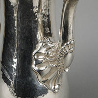 BIRKS STERLING Hammered Effect Sterling Coffee Service 3pcs