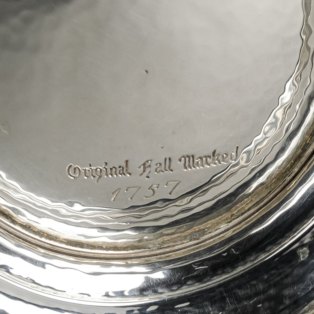 BIRKS STERLING Hammered Effect Sterling Coffee Service 3pcs