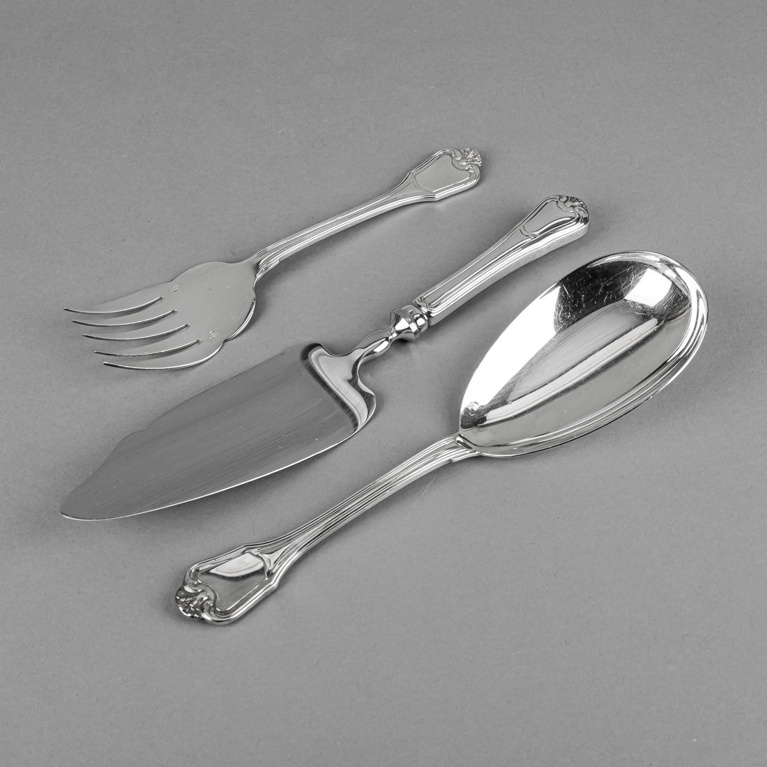 CHRISTOFLE Port Royal Silver Plate Flatware 10 Place Settings Plus Extras