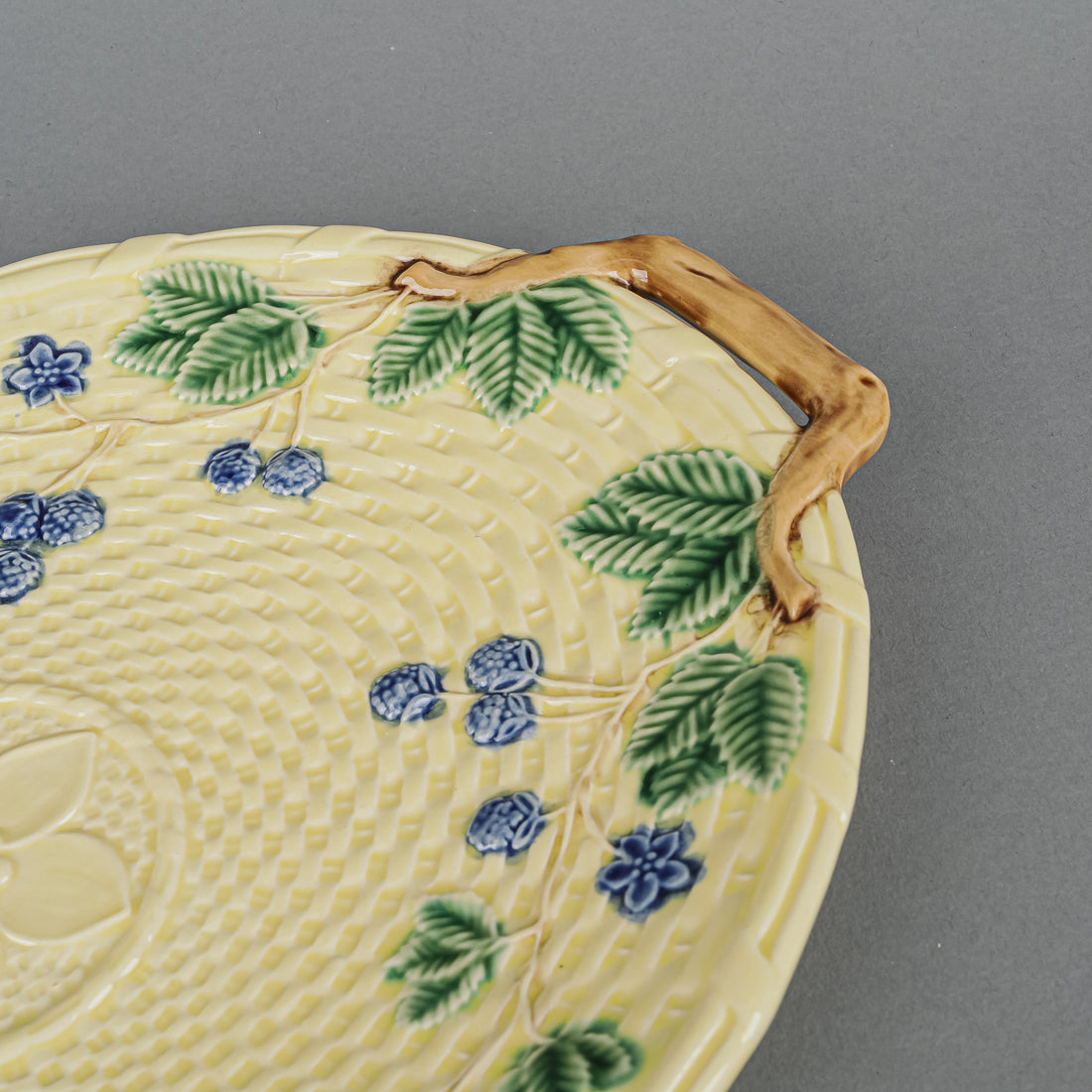 TIFFANY & CO Blackberries Platter w/Handles