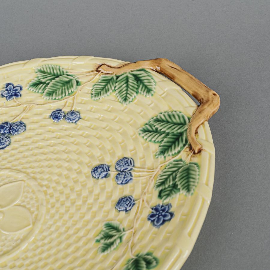 TIFFANY & CO Blackberries Platter w/Handles