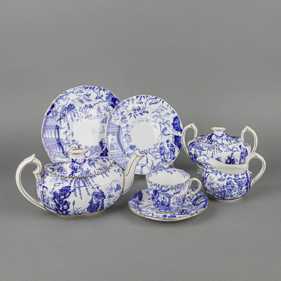 ROYAL CROWN DERBY Mikado Tea Set 29 Pieces