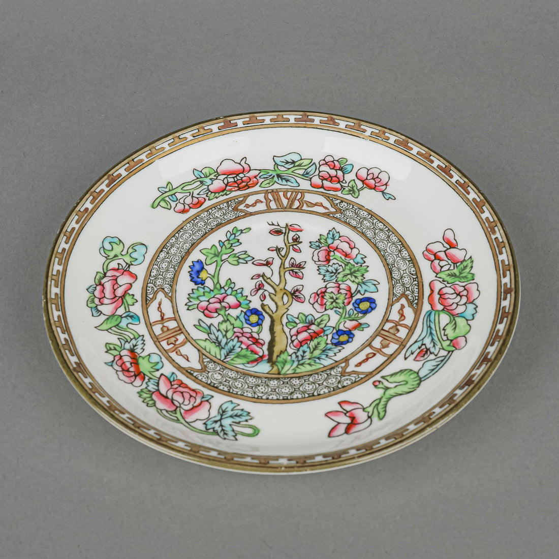 COALPORT Indian Tree Cream Soup And Saucers Set Of 11   22Pieces