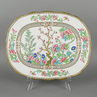 COALPORT Indian Tree Platter Scalloped Edge