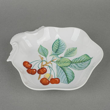 VISTA ALEGRE Cherries Shell Dish W8"xD7.5"