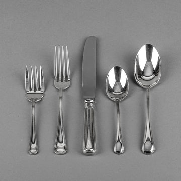 BIRKS Regency Plate York Silver Plate Luncheon Flatware 8 Place Settings
