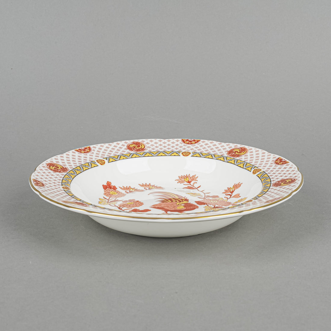WEDGWOOD Golden Cockerel Luncheon Plates Set/2
