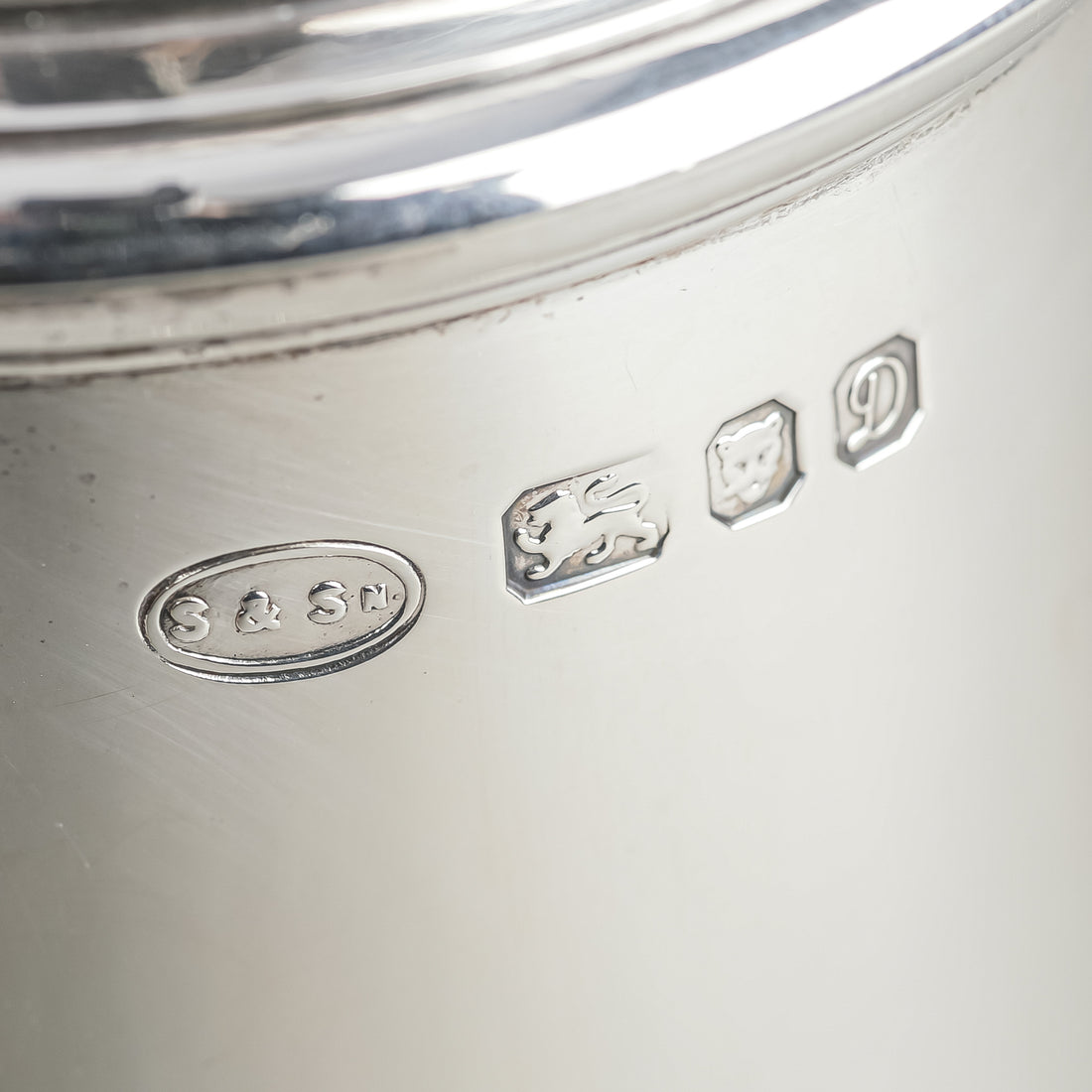 SPINK & SON Sterling Coffee Pot