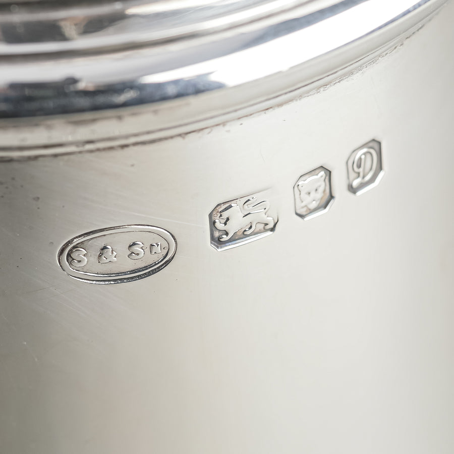 SPINK & SON Sterling Coffee Pot