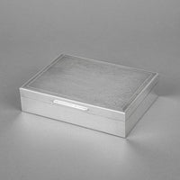 S J ROSE & SON Sterling Cigarette Box
