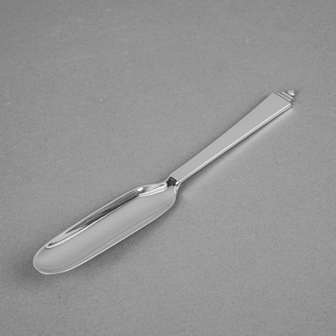GEORG JENSEN Pyramid Sterling Cheese Scoop