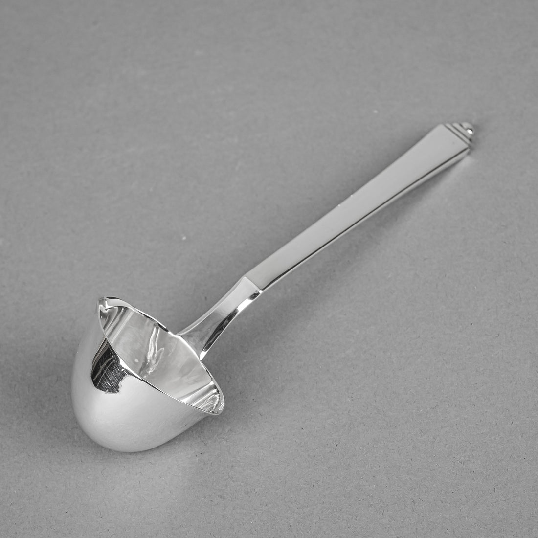 GEORG JENSEN Pyramid Sterling Sauce Ladle