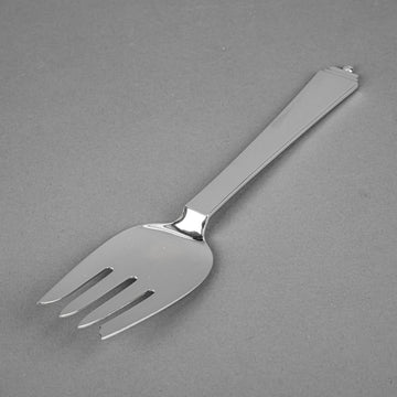 GEORG JENSEN Pyramid Sterling Serving Fork