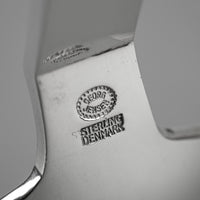 GEORG JENSEN Pyramid Sterling Serving Spoon