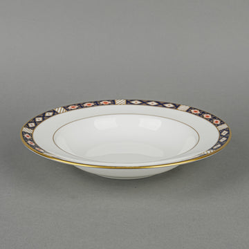 ROYAL CROWN DERBY Kedleston A1315 Soup Plates Set of 3