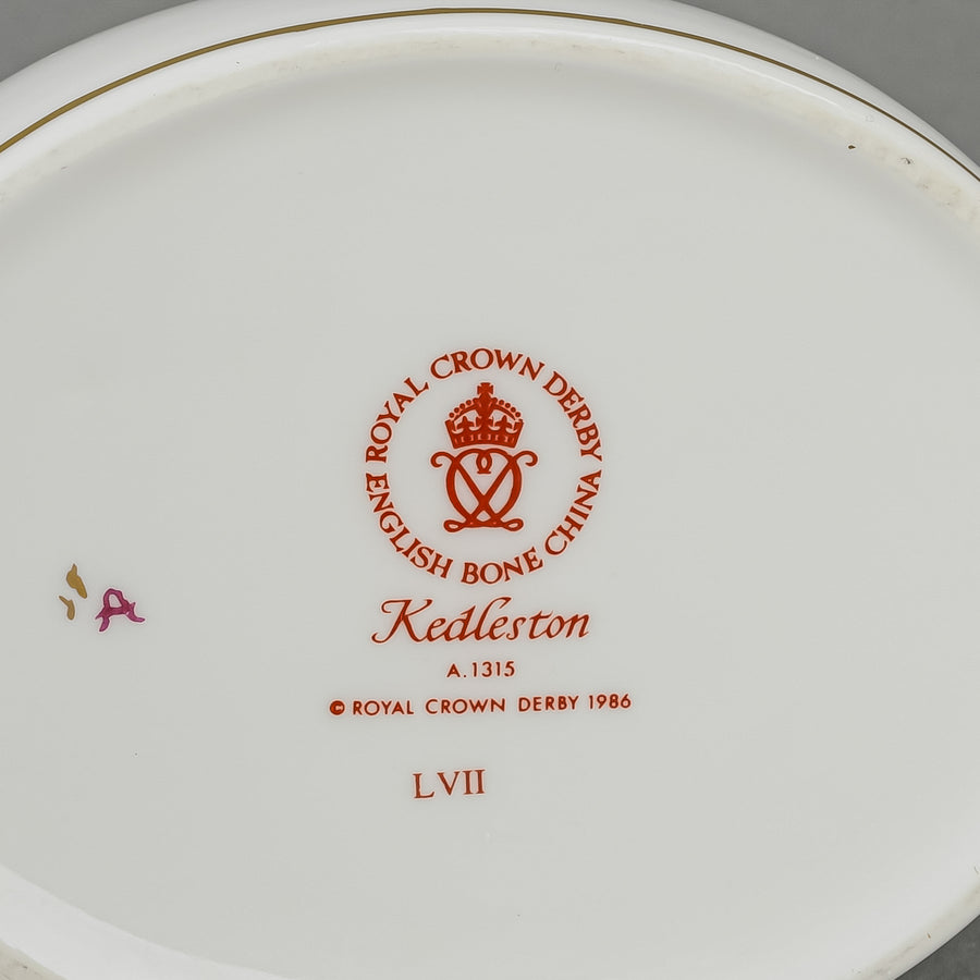 ROYAL CROWN DERBY Kedleston A1315 Cream & Covered Sugar