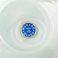 Murano Foglia d'Oro Art Glass Star Dish
