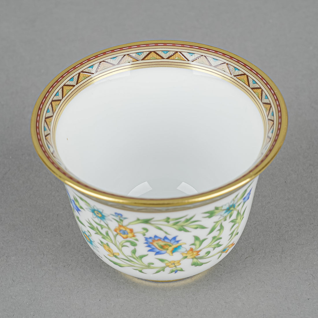 HERMES Cheval D'Orient Floral Espresso Cups Set of 4