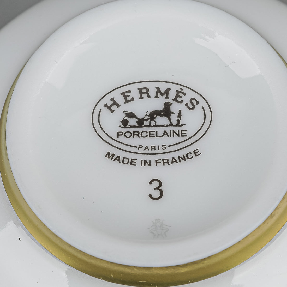 HERMES Cheval D'Orient Floral Espresso Cups Set of 4